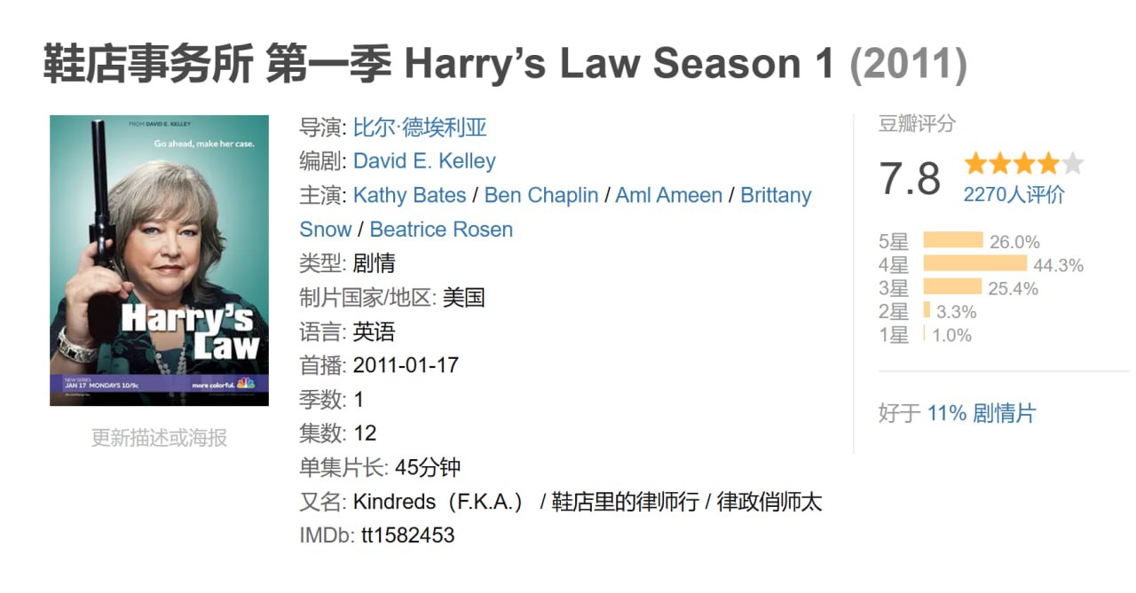 鞋店事务所 全两季 英语中字